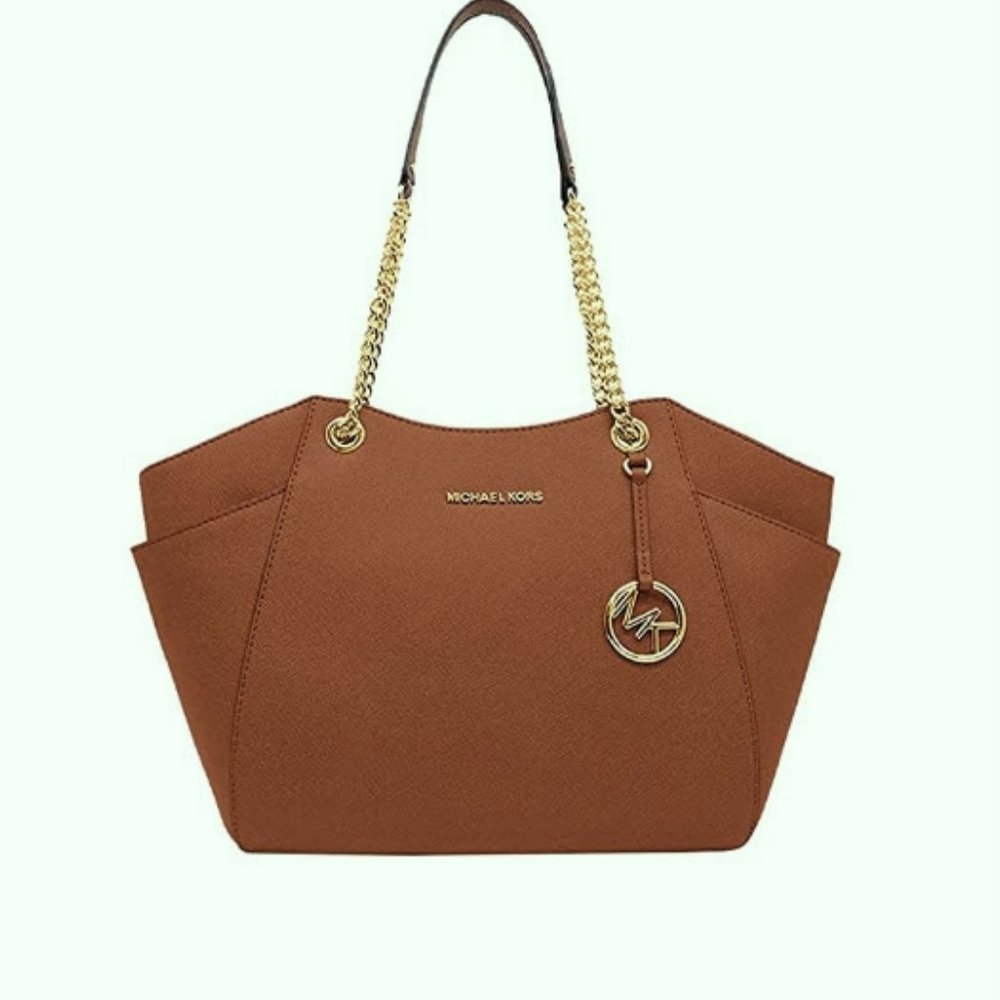Michael Kors Large Jet Set Chain Shoulder Tote NWT